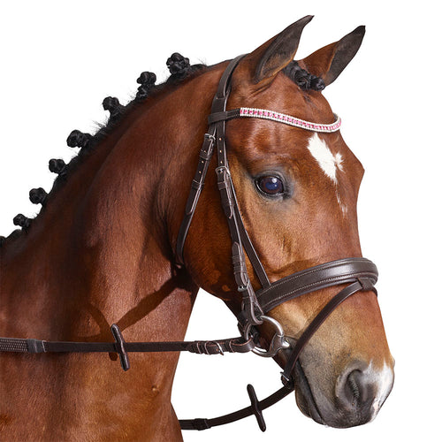 Sparkling Fushia Crystal Browband - MissDarcy